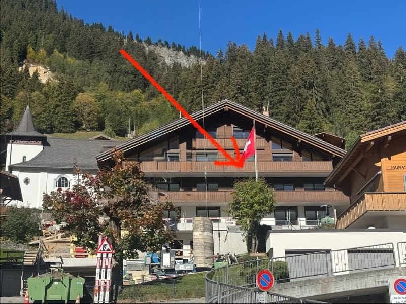 Erstvermietung – Attraktive 2.5-Zimmerwohnung - Traumhafte Aussicht auf die Bergwelt von Adelboden (2)