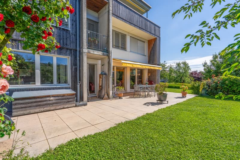 Meraviglioso appartamento di 4.5 locali con giardino privato in un quartiere tranquillo (9)