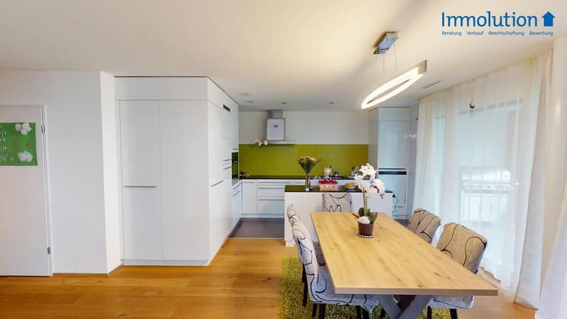 Bright 4.5-room garden apartment with seating area in Sirnach (2)