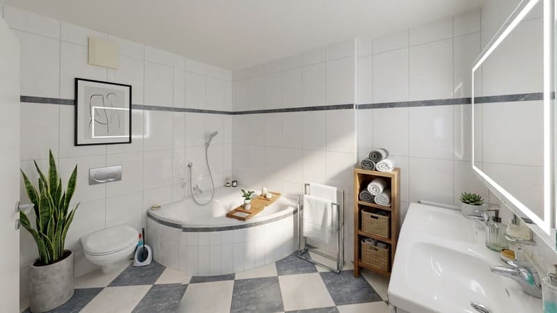 Helle 4-Zimmer-Wohnung mit grossem Balkon in Dietlikon (8)