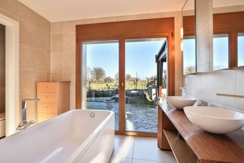 Villa avec volumes spectaculaires, baignée de lumière et emplie de charme - Multiples espaces et fort potentiel (8)