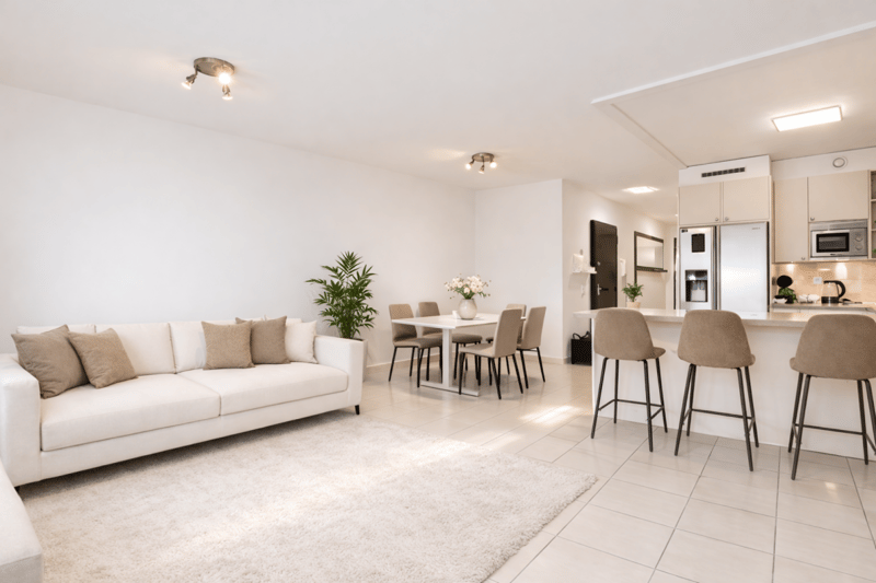 Appartement traversant dans un immeuble récent à Châtelaine - Proche des transports et commodités (1)