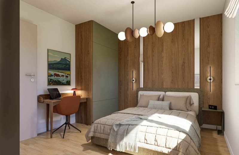 Appartement en rez-de-jardin au coeur de la nature - Hameau de Monniaz (10)