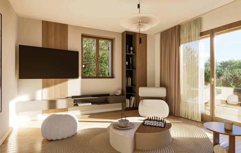 Appartement en rez-de-jardin au coeur de la nature - Hameau de Monniaz (6)