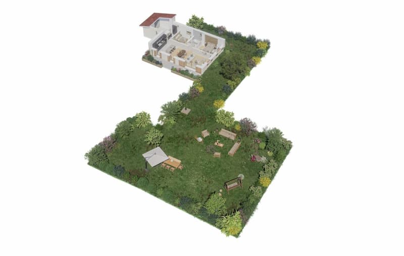 Appartement en rez-de-jardin au coeur de la nature - Hameau de Monniaz (14)