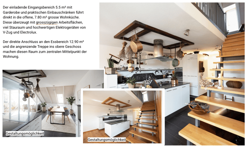 Wohnjuwel mit Seltenheitswert: Lichtdurchflutete 4.5 bis 5.5-Zimmer-Dach-Maisonette in Hettlingen (3)