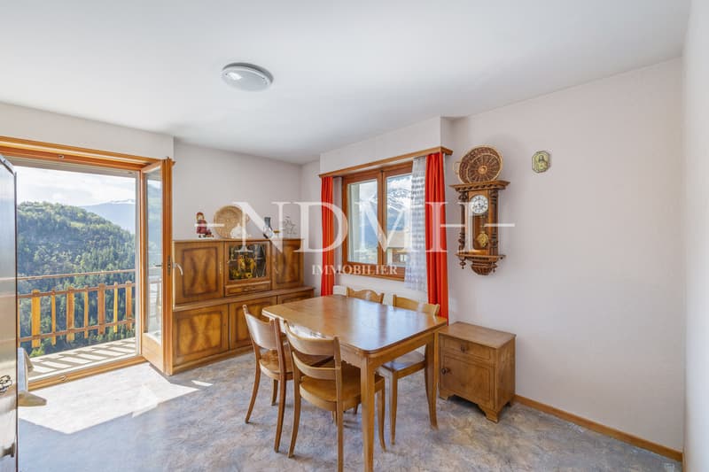 Splendid apartment with breathtaking view of the Rhône Valley (5)