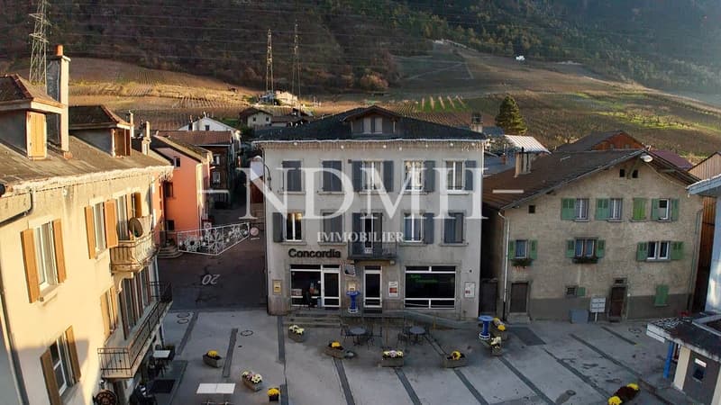 Immeuble mixte à vendre au centre du village (5)