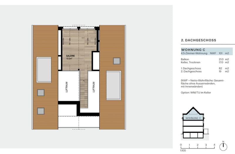 Première location d'appartement 3,5 pièces de haute qualité avec galerie d'habitation à proximité de la gare (15)