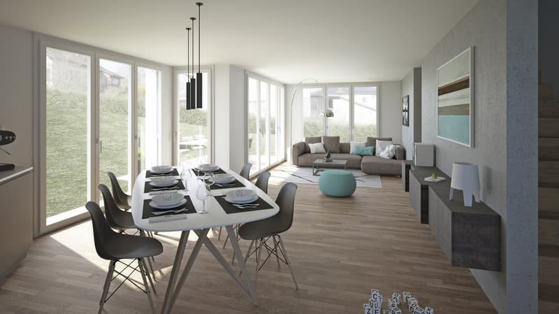 Vivre sur le lac Untersee dans les normes Minergie-P (3)