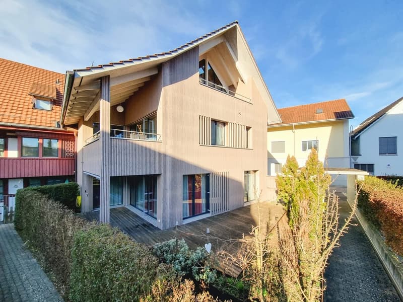 Appartamento da sogno al piano terra tranquillo nel centro del villaggio con grande terrazza (1)