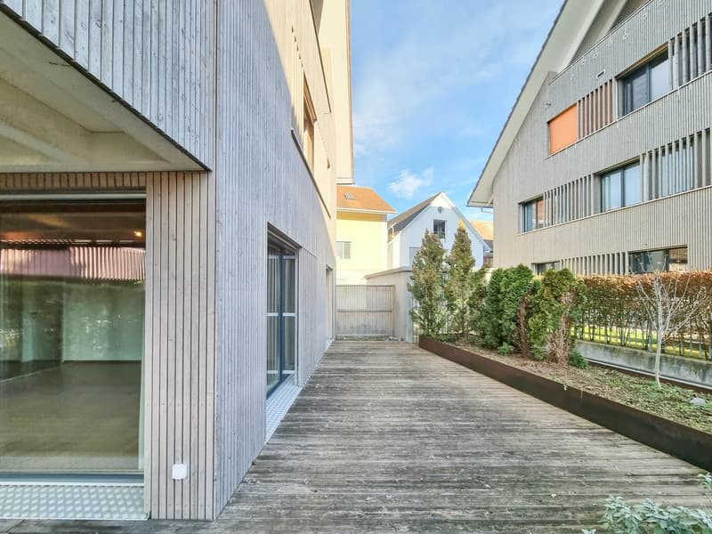 Appartamento da sogno al piano terra tranquillo nel centro del villaggio con grande terrazza (9)