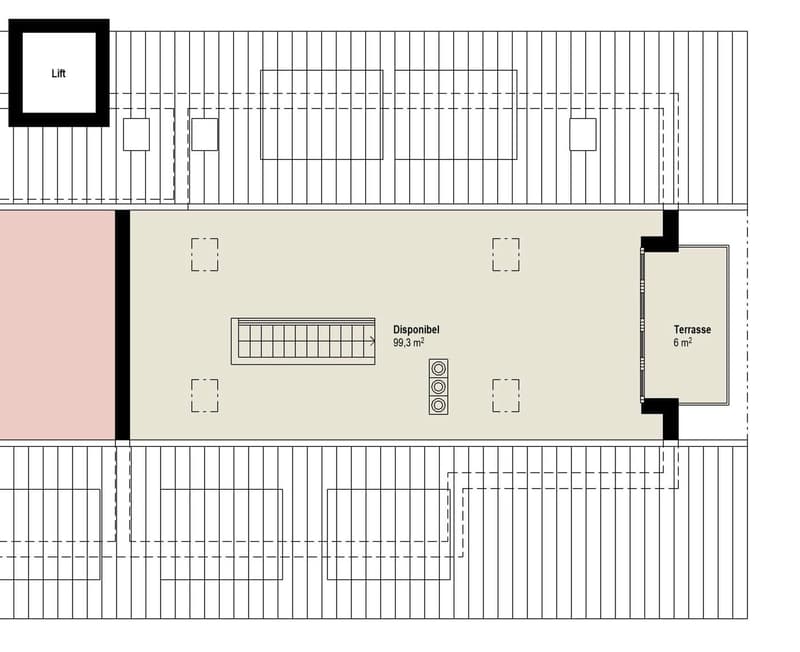 Grosszügige 4.5-Zimmer-Dachwohnung mit Galerie und zwei Balkone (10)