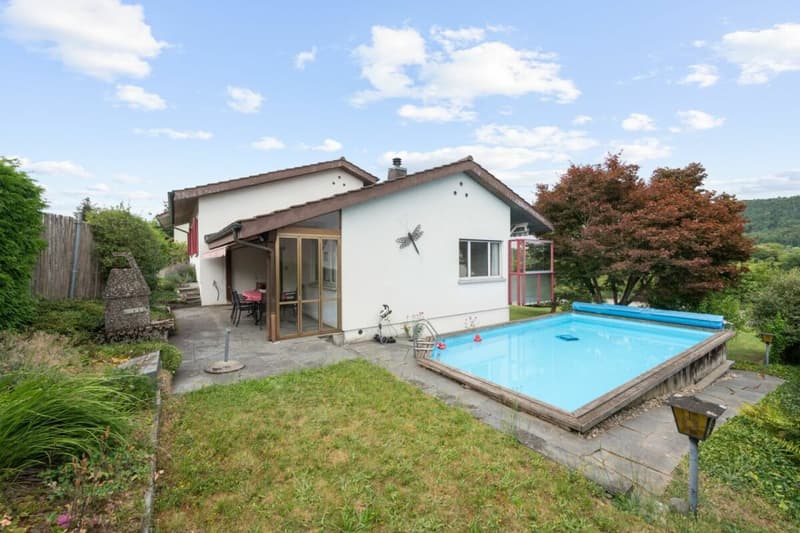 Ansicht Haus Rückseite