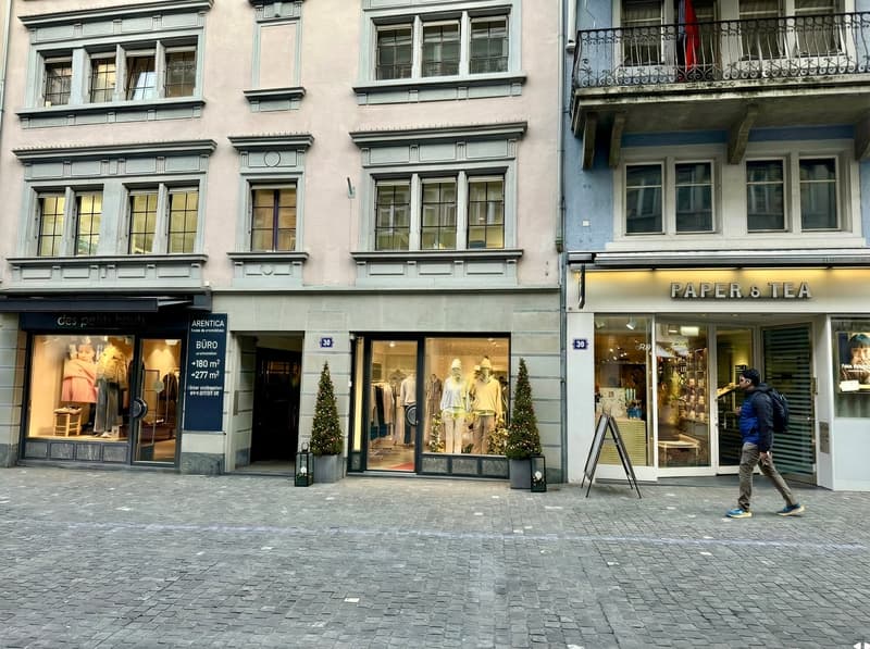Spazio commerciale attraente sul Rennweg storico nel cuore di Zurigo (2)