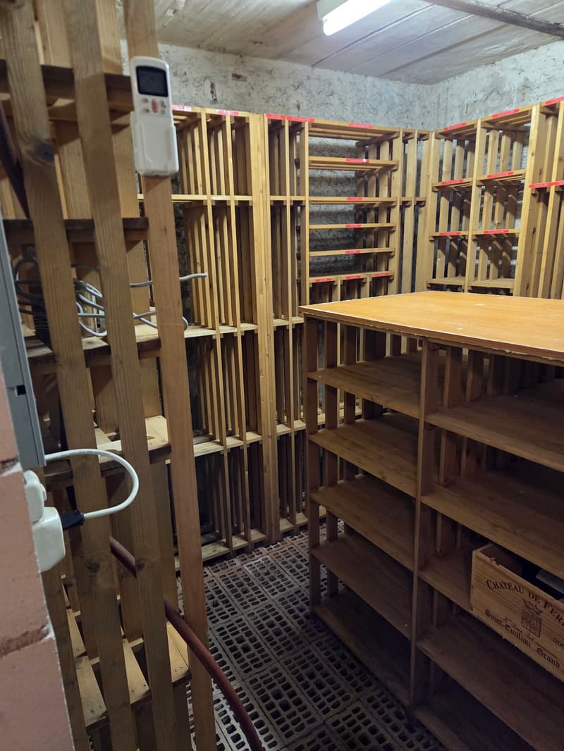 Klimatisierter Weinkeller in historischem Gebäude (1)