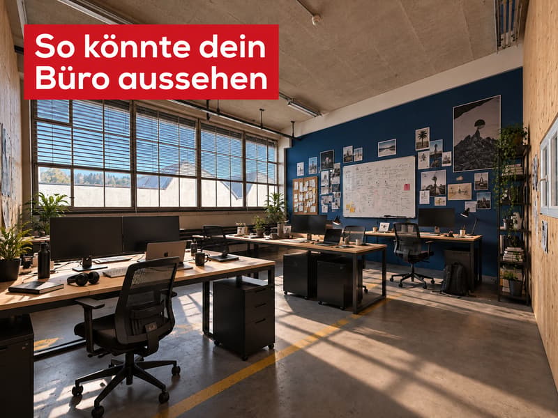 Charmantes Büro in alter Fabrikhalle (2)
