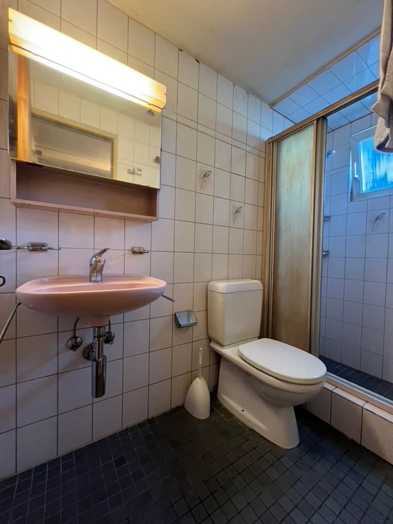 WC mit Dusche