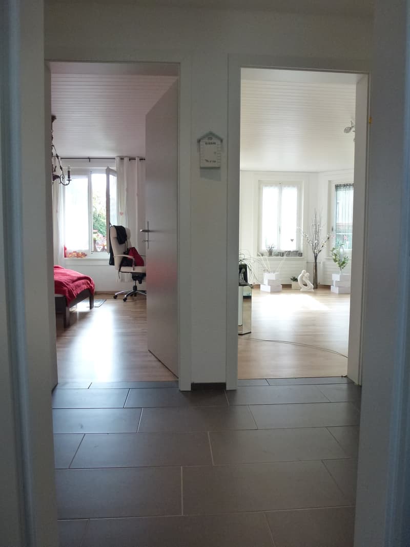 Einzelzimmer in einer möblierten 2-Zimmer-Wohnung, zentral, Nähe Bern (3)