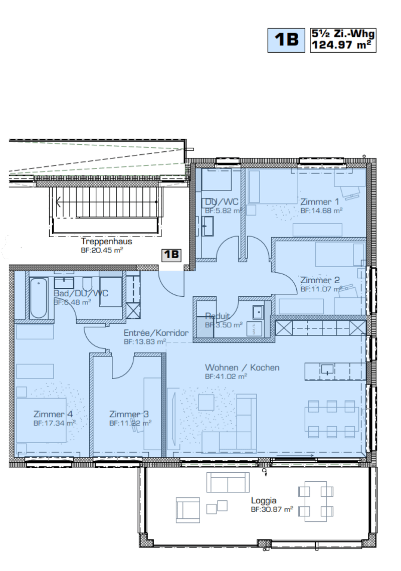 Attraktive Erstvermietung - 5.5-Zimmerwohnung mit Loggia (19)