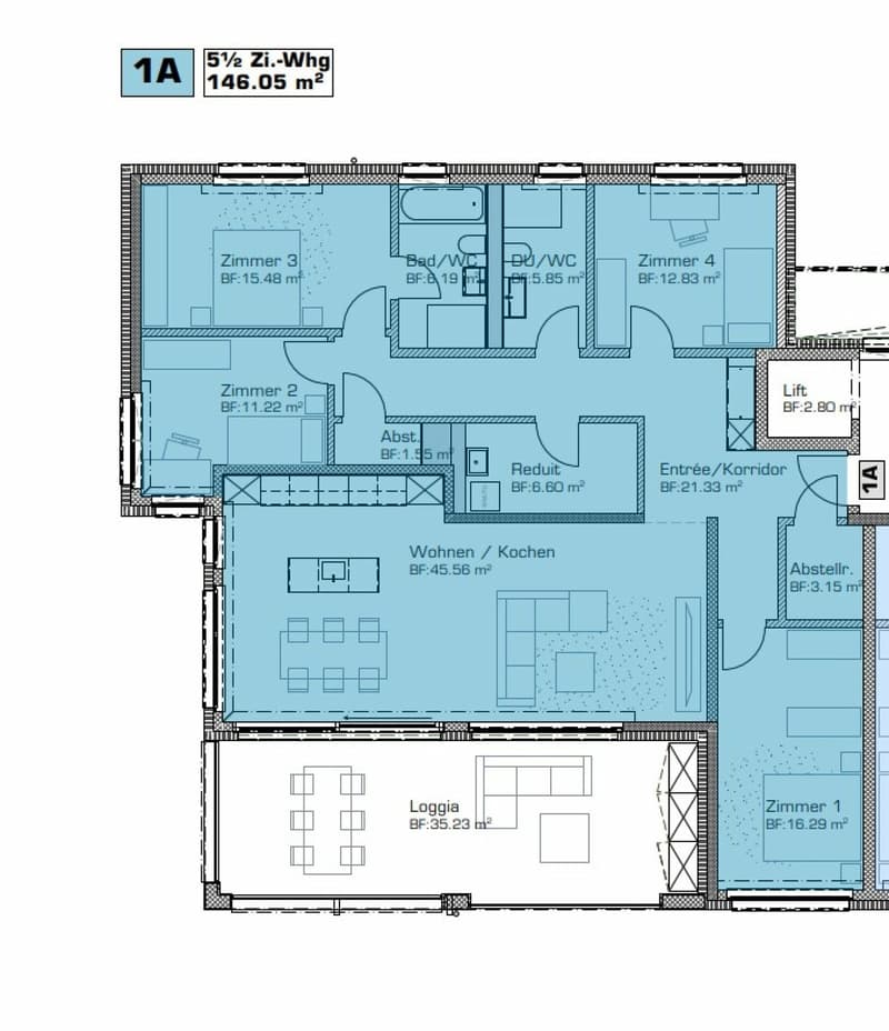 Grundriss Ref. 23_1A