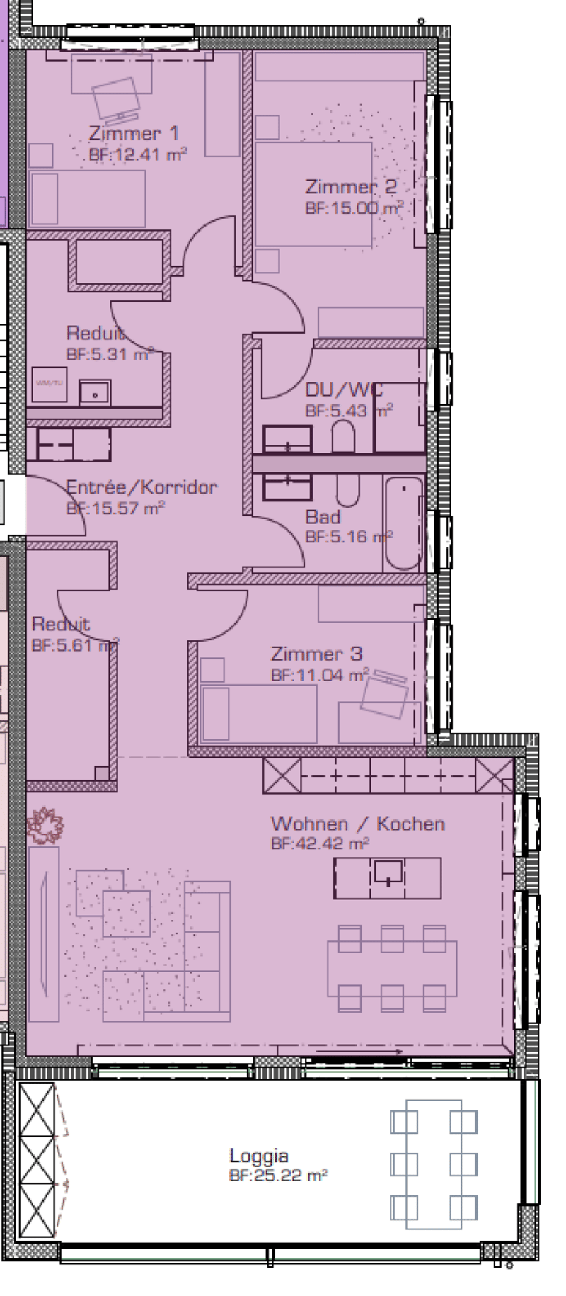 Erstvermietung: moderne 4.5-Zimmerwohnung (17)
