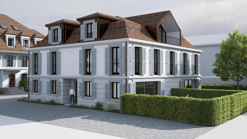 Résidence du Château Mafroi - Außergewöhnliche Stadthäuser im Herzen von Nyon (7)