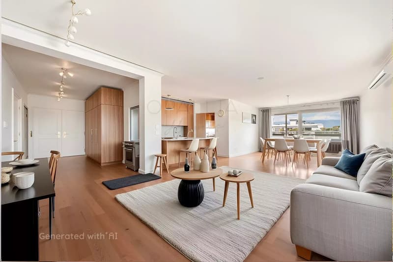 Schönes Apartment mit Blick auf den Jet d'Eau - Champel (1)