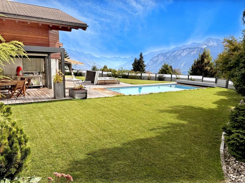 Family home with pool and wellness area, Randogne / Bluche (3)