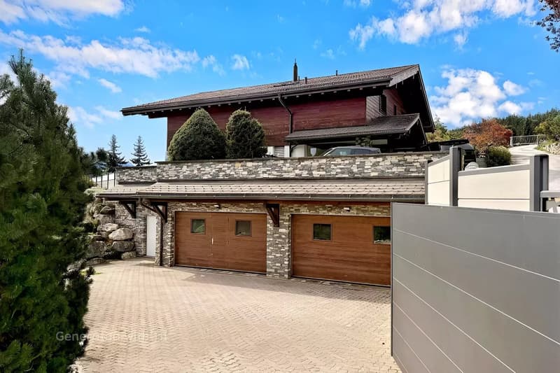 Family home with pool and wellness area, Randogne / Bluche (1)