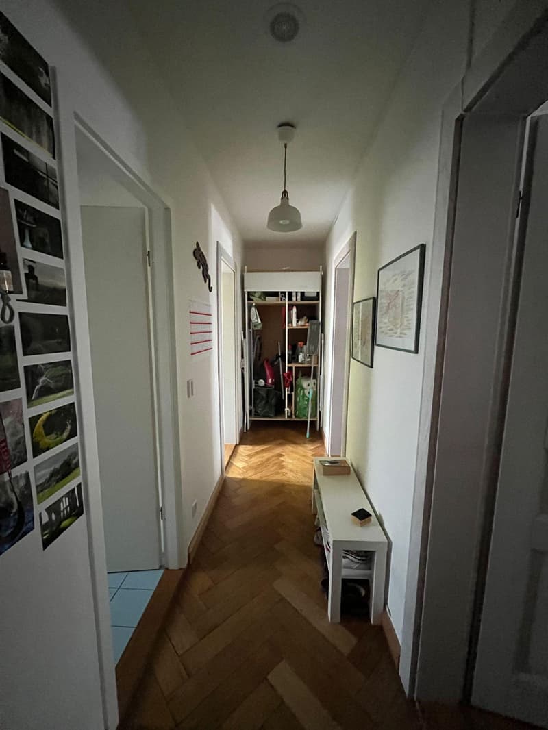 Altbauwohnung im Gundeli nahe Bahnhof SBB (2)