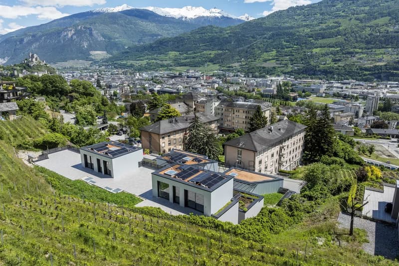 Nuova residenza "Les Terrasses de Gravelone" a Sion (4)