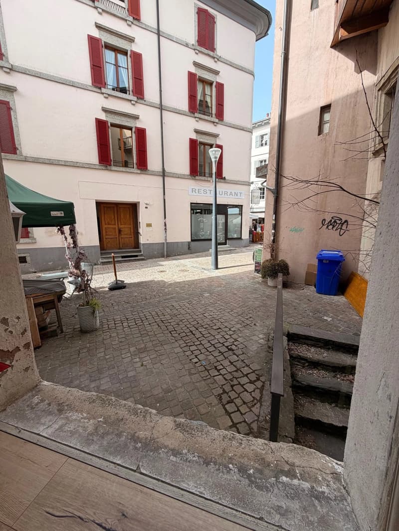 Lokal zur Miete im Herzen der Altstadt von Sion (5)
