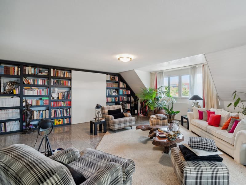 Luxurious, exclusive 6.5-room duplex apartment in Volketswil (1)