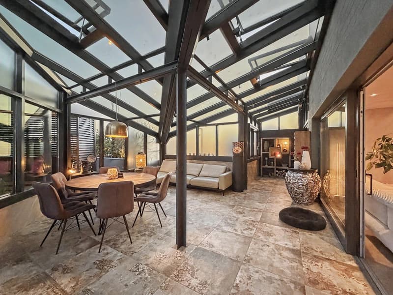 Luxuriöse Penthouse Wohnung mit viel Privatsphäre und Sicht in die Berge (8)