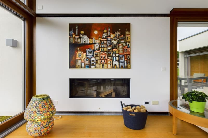 Villa de design dans le vert d'Arogno - Vue panoramique de rêve ! (7)
