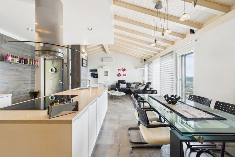 Vacallo - Una villa da sogno! Dove panorama, eleganza moderna e design si fondono in perfetta armonia (11)