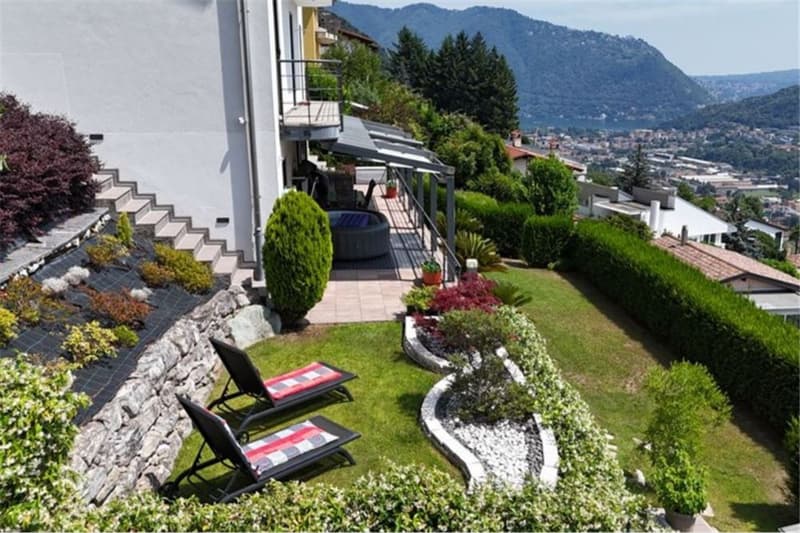 Vacallo - Una villa da sogno! Dove panorama, eleganza moderna e design si fondono in perfetta armonia (35)