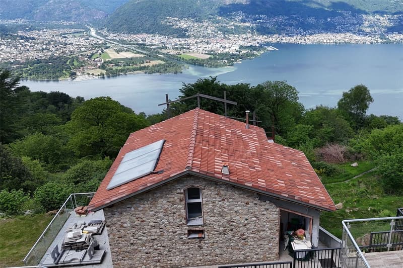 San Nazzaro - Nouvelle construction dans le vert - Vue de rêve ! (25)