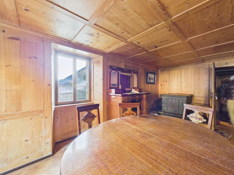 Maison de résidence traditionnelle avec un terrain de construction spacieux et beau - Ambrì (8)