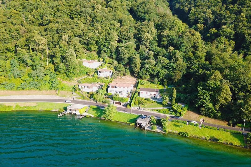 Una grande proprietà in riva al lago a Brusino Arsizio (3)