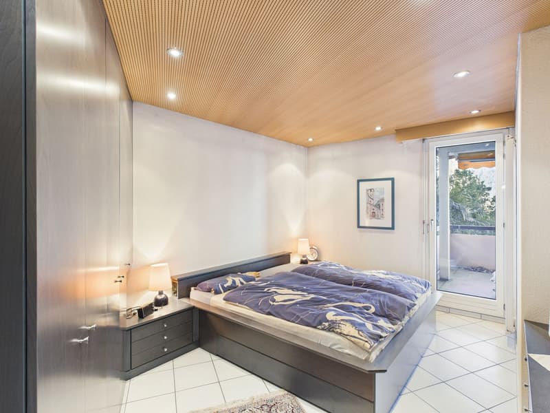 Holiday feeling all year round – 3 ½ room apartment with lake view and large terrace (11)