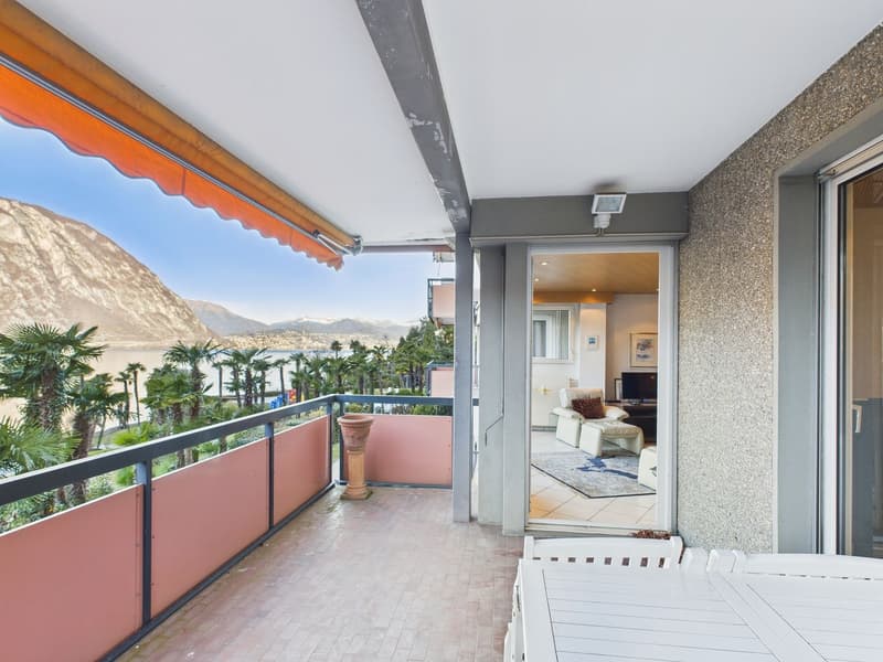 Holiday feeling all year round – 3 ½ room apartment with lake view and large terrace (13)