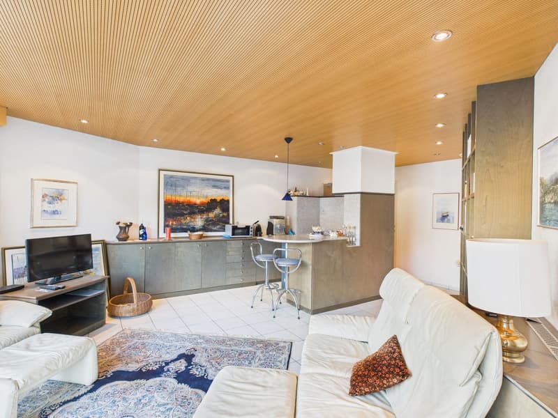 Holiday feeling all year round – 3 ½ room apartment with lake view and large terrace (3)