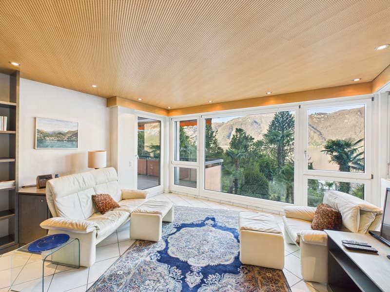 Holiday feeling all year round – 3 ½ room apartment with lake view and large terrace (5)