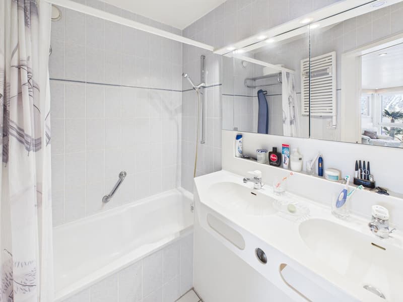 Holiday feeling all year round – 3 ½ room apartment with lake view and large terrace (10)