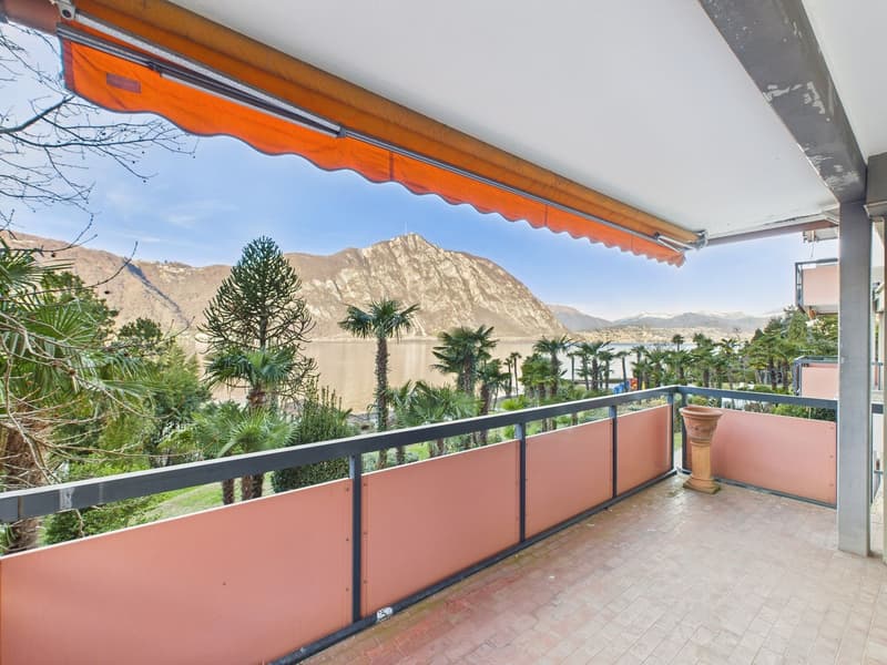 Holiday feeling all year round – 3 ½ room apartment with lake view and large terrace (8)