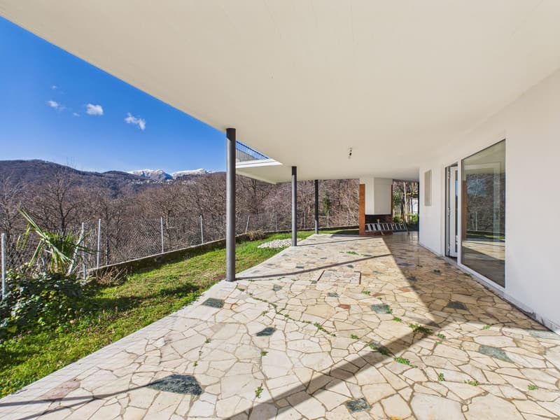 Villa mit grossem Garten und Panoramablick – Breganzona (31)