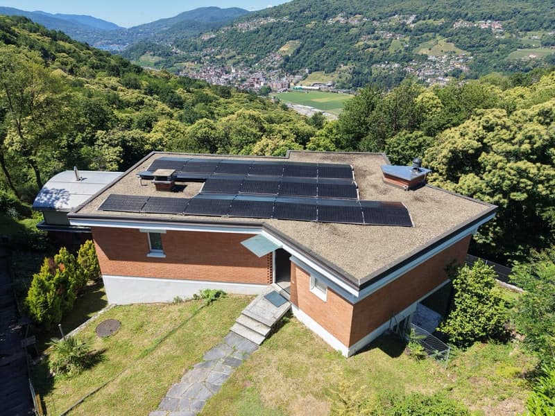 Villa mit grossem Garten und Panoramablick – Breganzona (7)