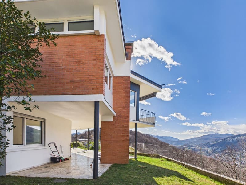 Villa mit grossem Garten und Panoramablick – Breganzona (8)